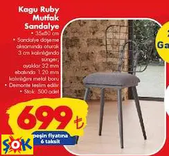 KAGU RUBY MUTFAK SANDALYE